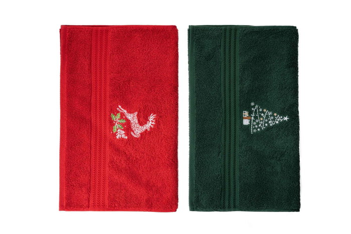 Mijölnir Juego de Toallas de Mano New Year (2 piezas) Mijölnir Juego de Toallas de Mano New Year (2 piezas)